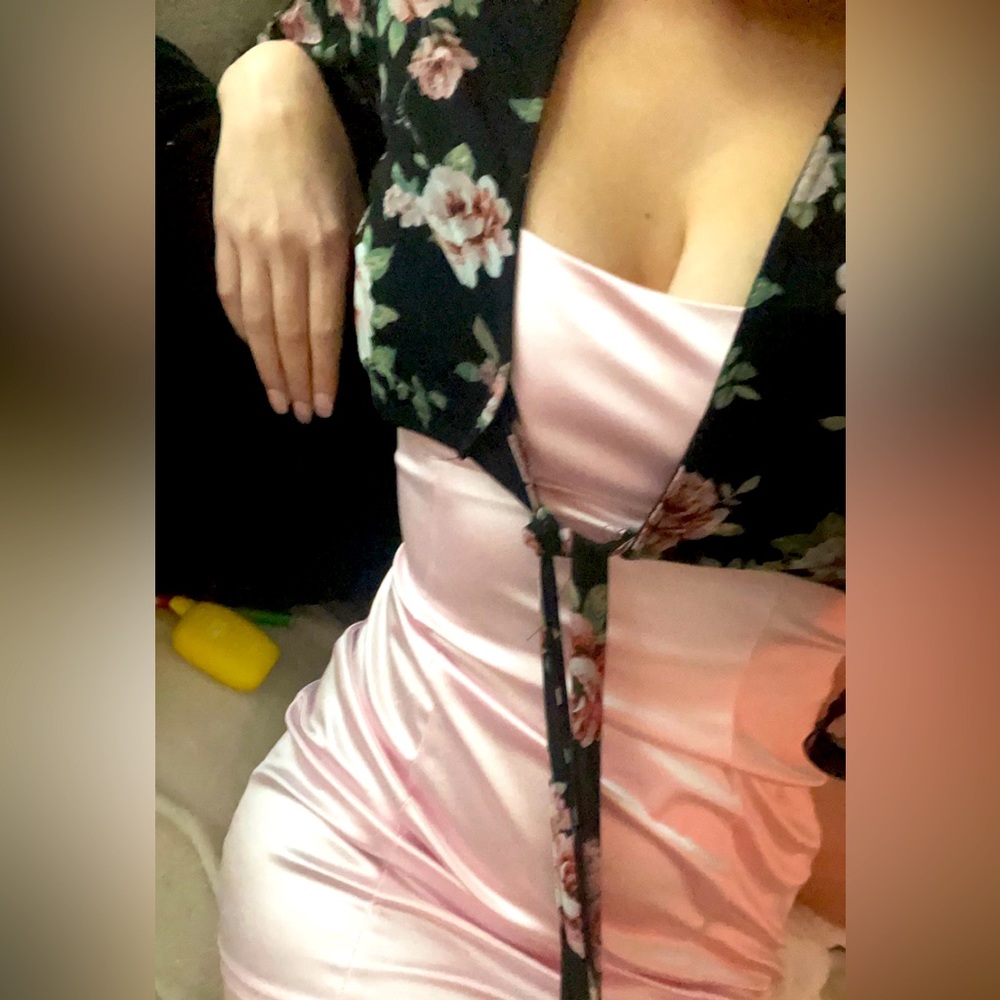large rose cute cardigan crop top